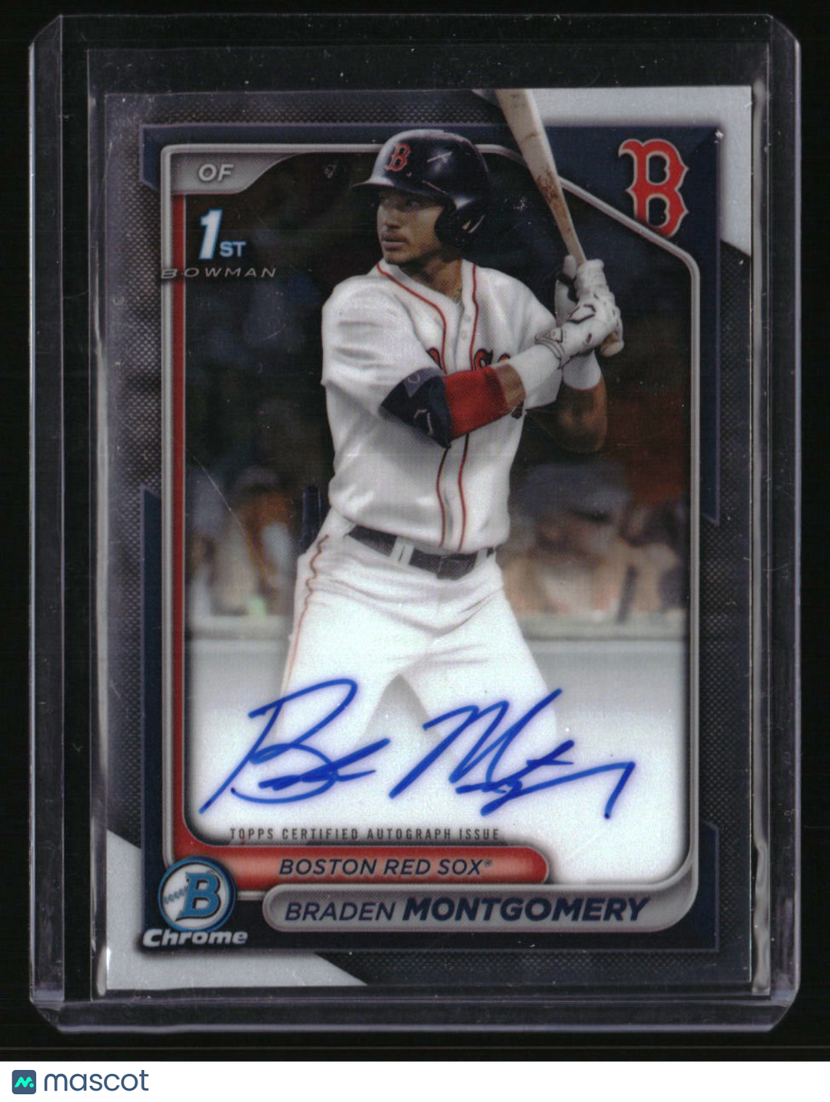 2024 Bowman Draft Braden Montgomery Chrome Prospect Autographs