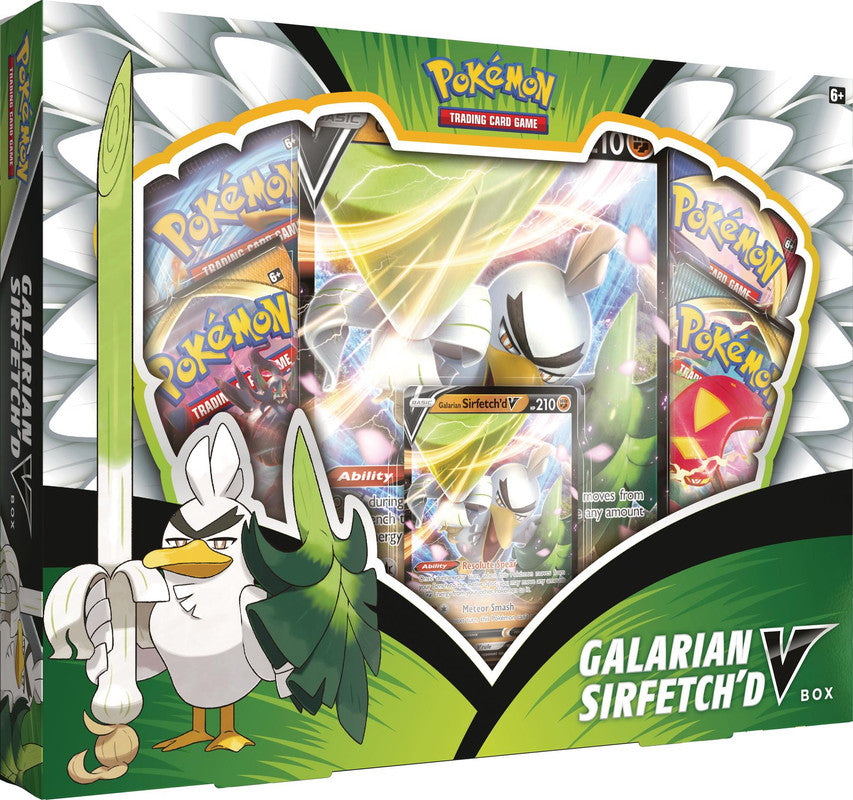 Pokemon: Galarian Sirfetch&amp;#x27;d V Box