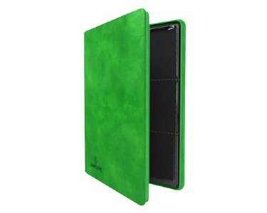 Gamegenic: 18-Pocket Zip-Up Binder (Green)