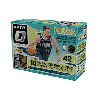 2022/23 Panini Donruss Optic Basketball Fanatics Exclusive Mega Box (Green Prizm)