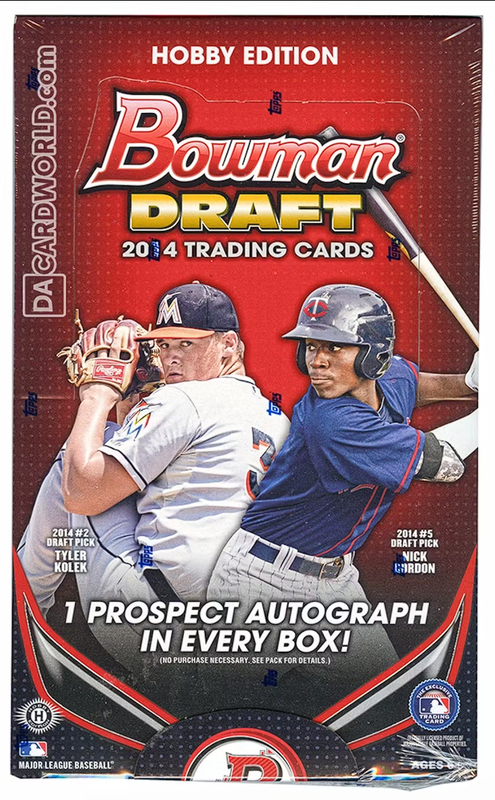 2014 Bowman Draft Picks &amp; Prospects Baseball Hobby Box