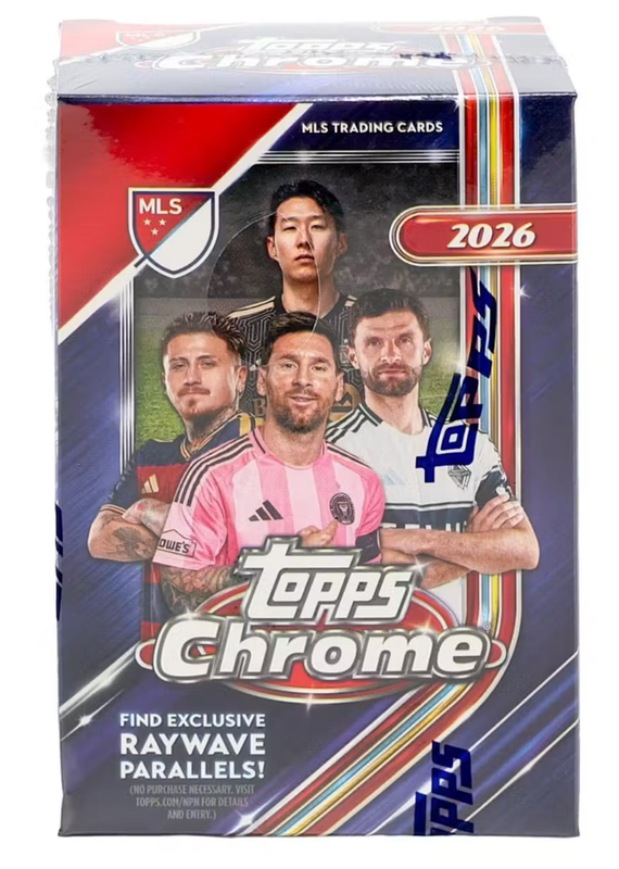 2026 Topps Chrome MLS Soccer Blaster Box