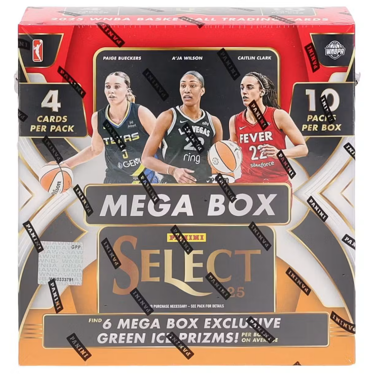 2025 Panini Select WNBA Basketball Hobby Mega Box