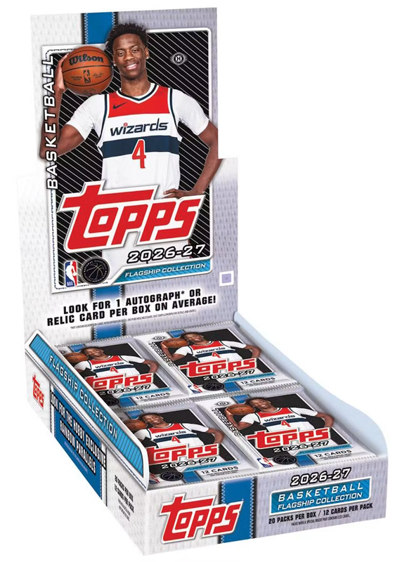 2026/27 Topps Flagship Basketball Hobby Box (PRE-ORDER)