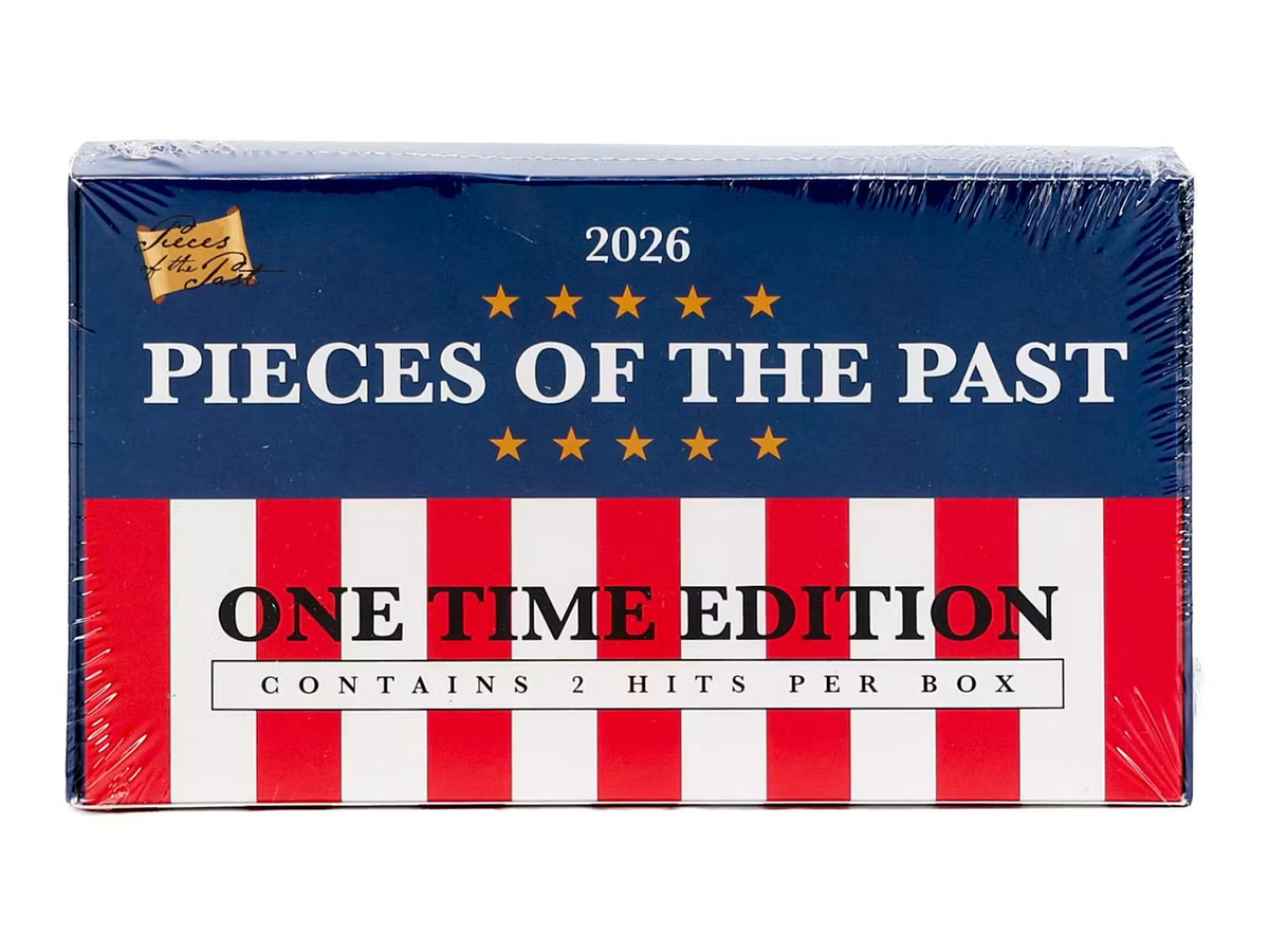 2026 Keepsake Pieces of the Past One Time Edition Series 2 Hobby Box