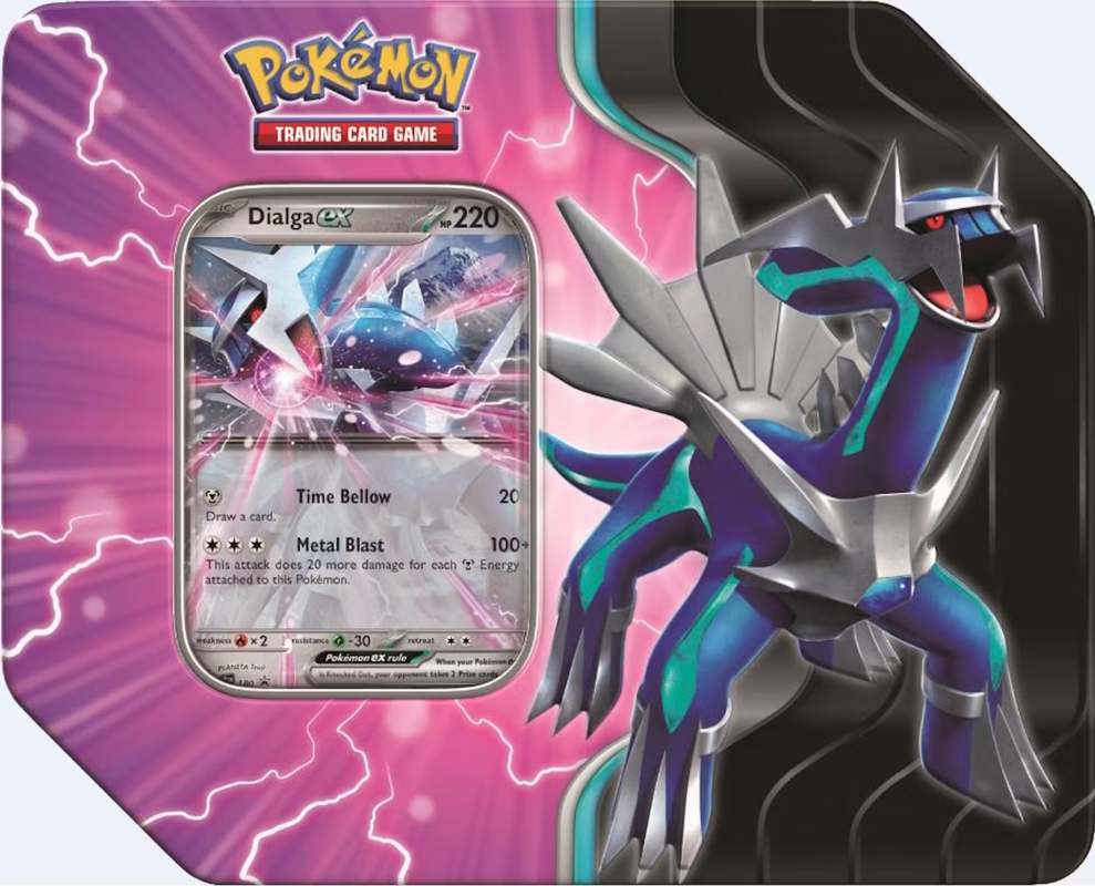 Pokemon TCG: Azure Legends Tin (Dialga)