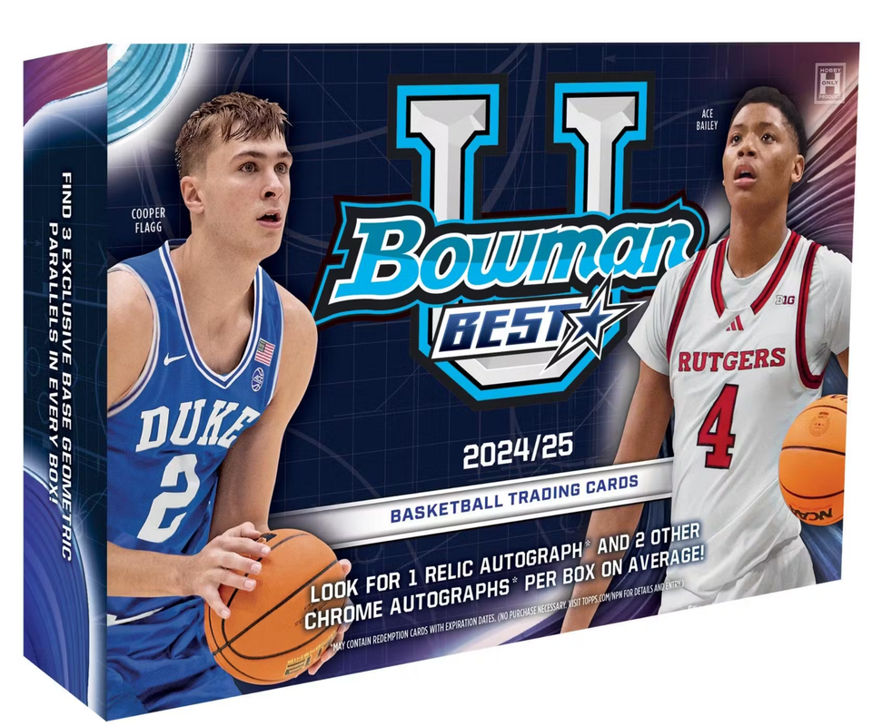 2024/25 Bowman University Best Basketball Breaker Delight Box