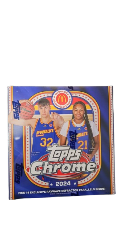 2024 Topps Chrome McDonald&#x27;s All American Basketball Monster Box