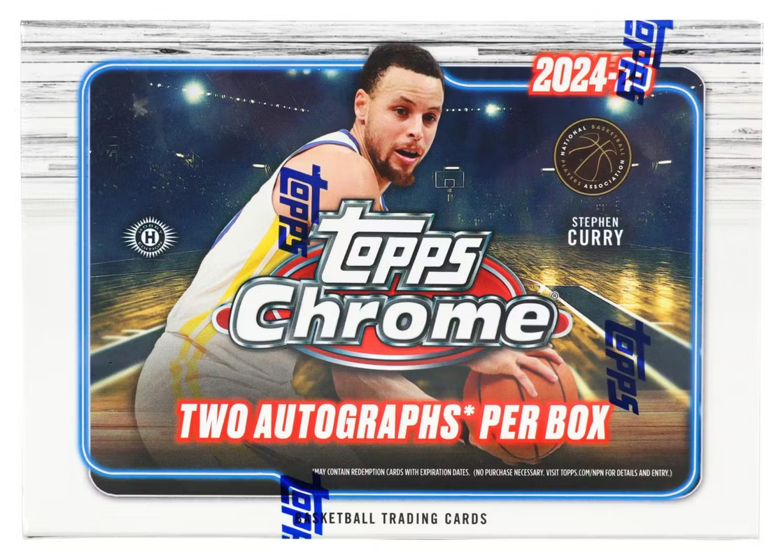 2024/25 Topps Chrome Basketball Breaker Delight Box