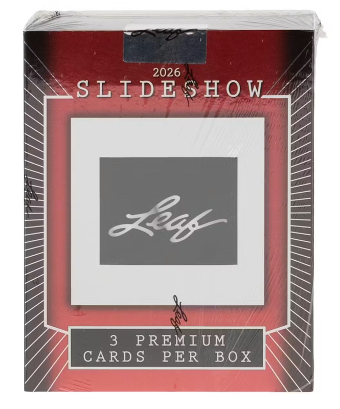2026 Leaf Slideshow Hobby Box