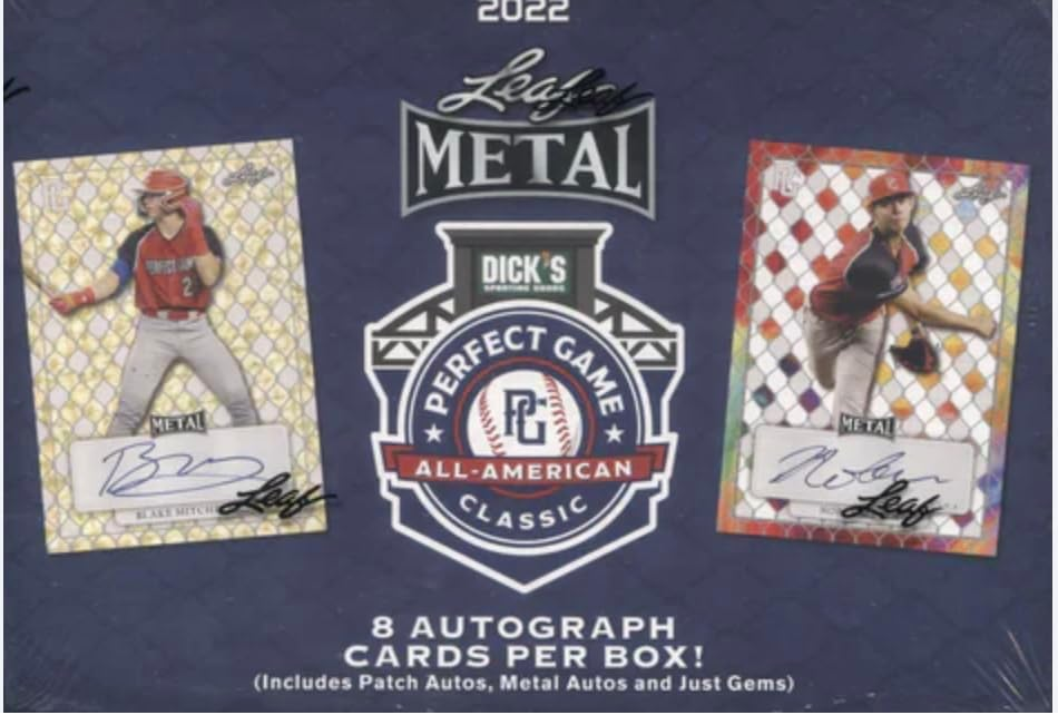 2022 Leaf Perfect Game Baseball All-American Classic Hobby Box
