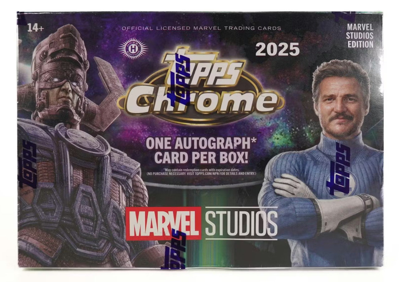 2025 Topps Marvel Studios Chrome Breakers Delight Box