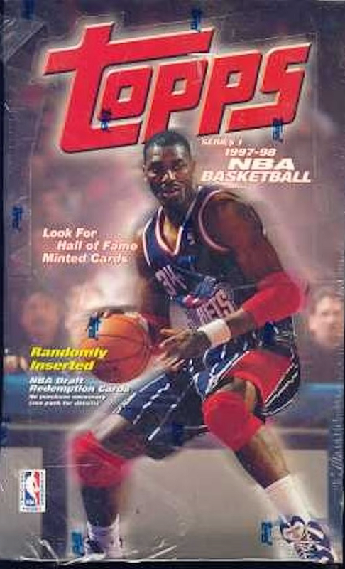 1997/98 Topps Series 1 Basketball Hobby Box