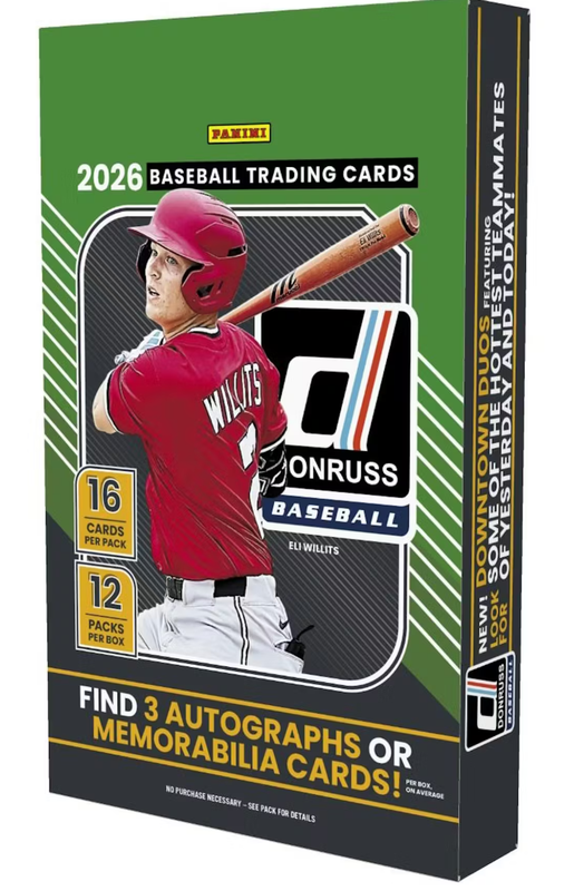 2026 Panini Donruss Baseball Hobby Box