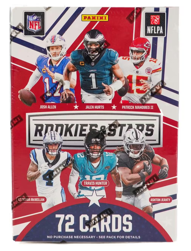 2025 Panini Rookies and Stars Football Hobby Blaster Box