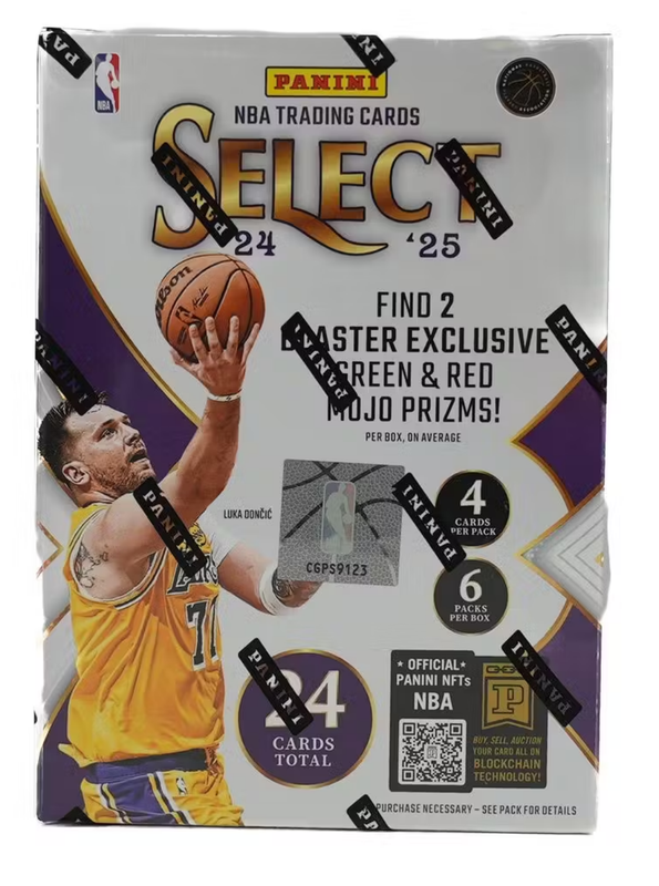 2024/25 Panini Select Basketball Hobby Blaster Box
