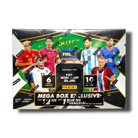 2025/26 Panini Select Road to FIFA World Cup Soccer Hobby Mega Box