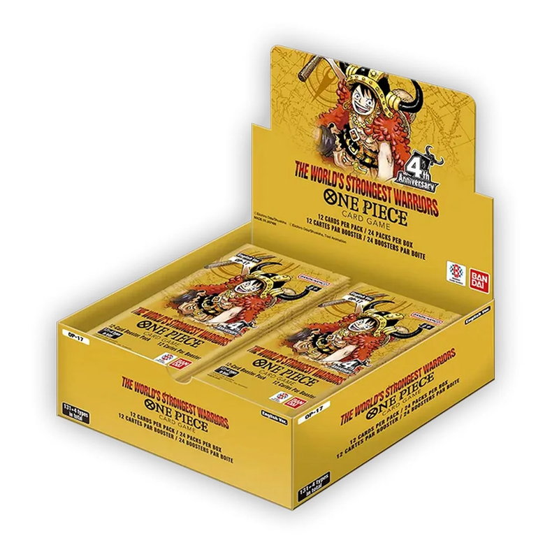One Piece TCG: The World's Strongest Warriors Booster Box (OP-17)
