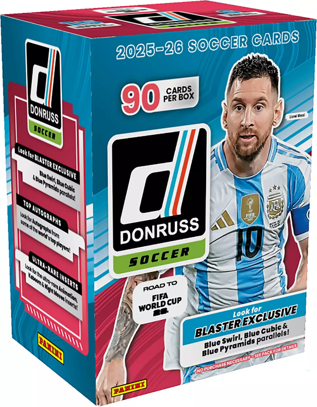 2025 Panini Donruss Road to World Cup Soccer Blaster Box
