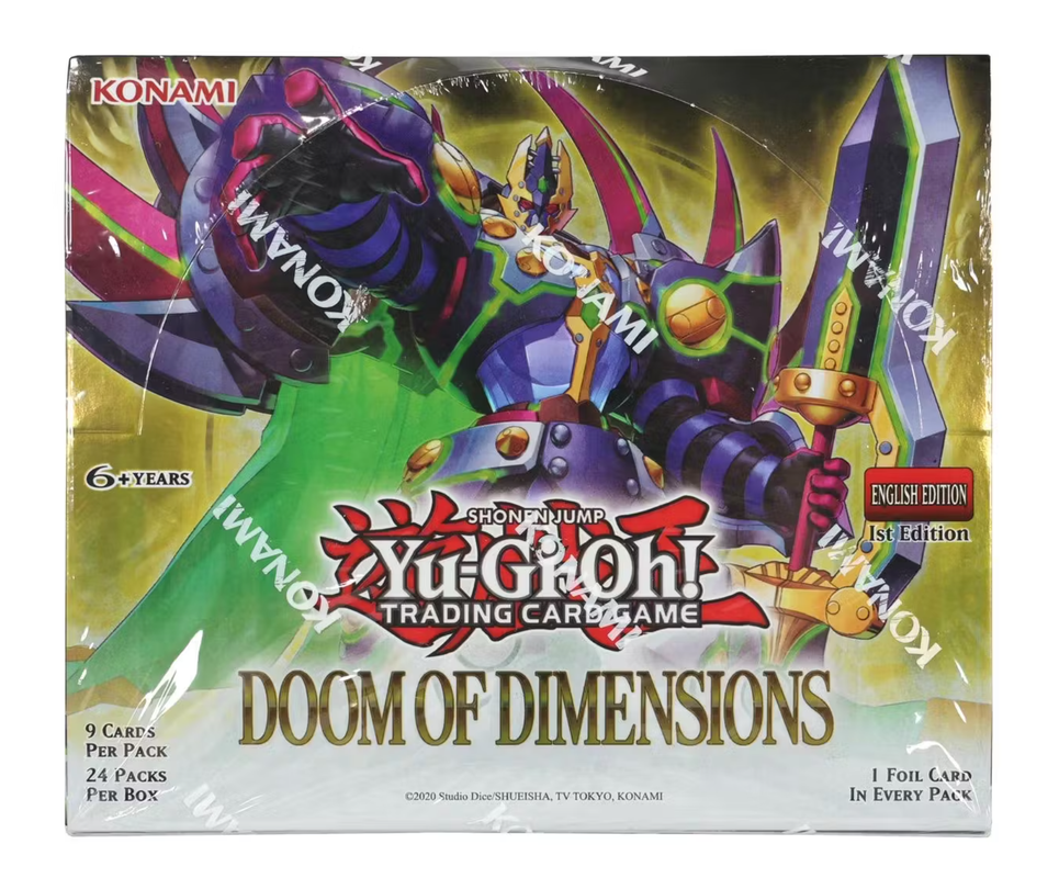 Yu-Gi-Oh!: Doom of Dimensions Booster Box