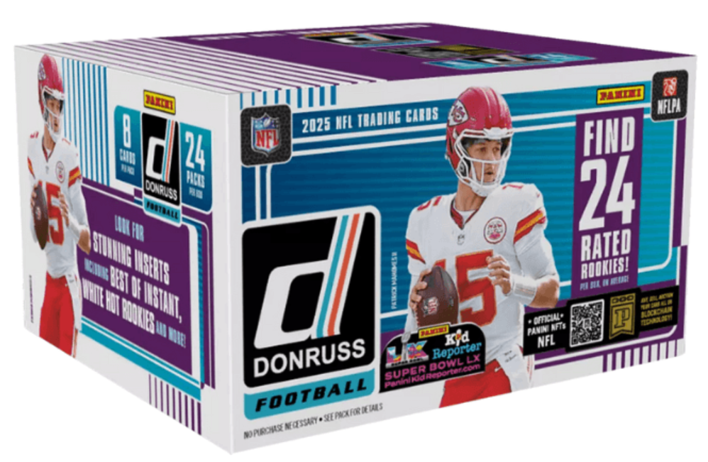 2025 Panini Donruss Football Retail Box