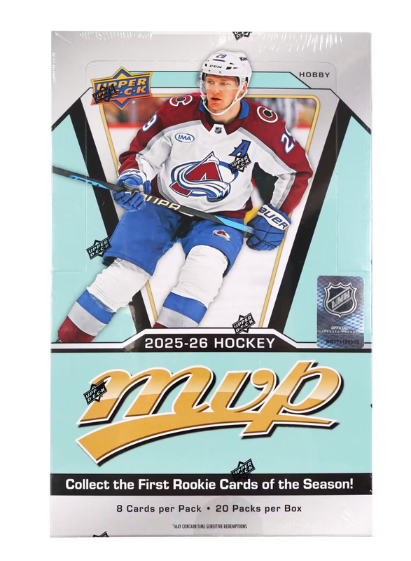 2025/26 Upper Deck MVP Hockey Hobby Box