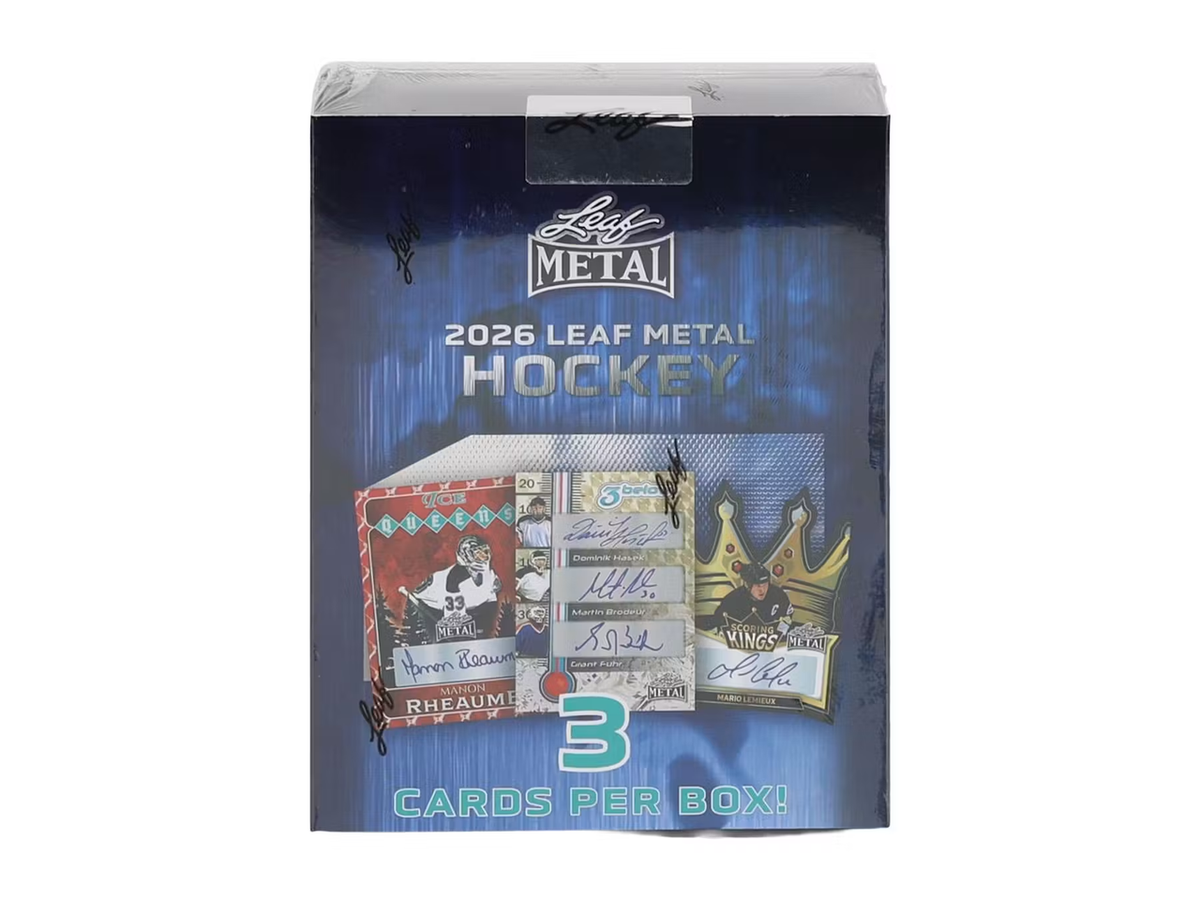 2026 Leaf Metal Hockey Hobby Box (SALE)