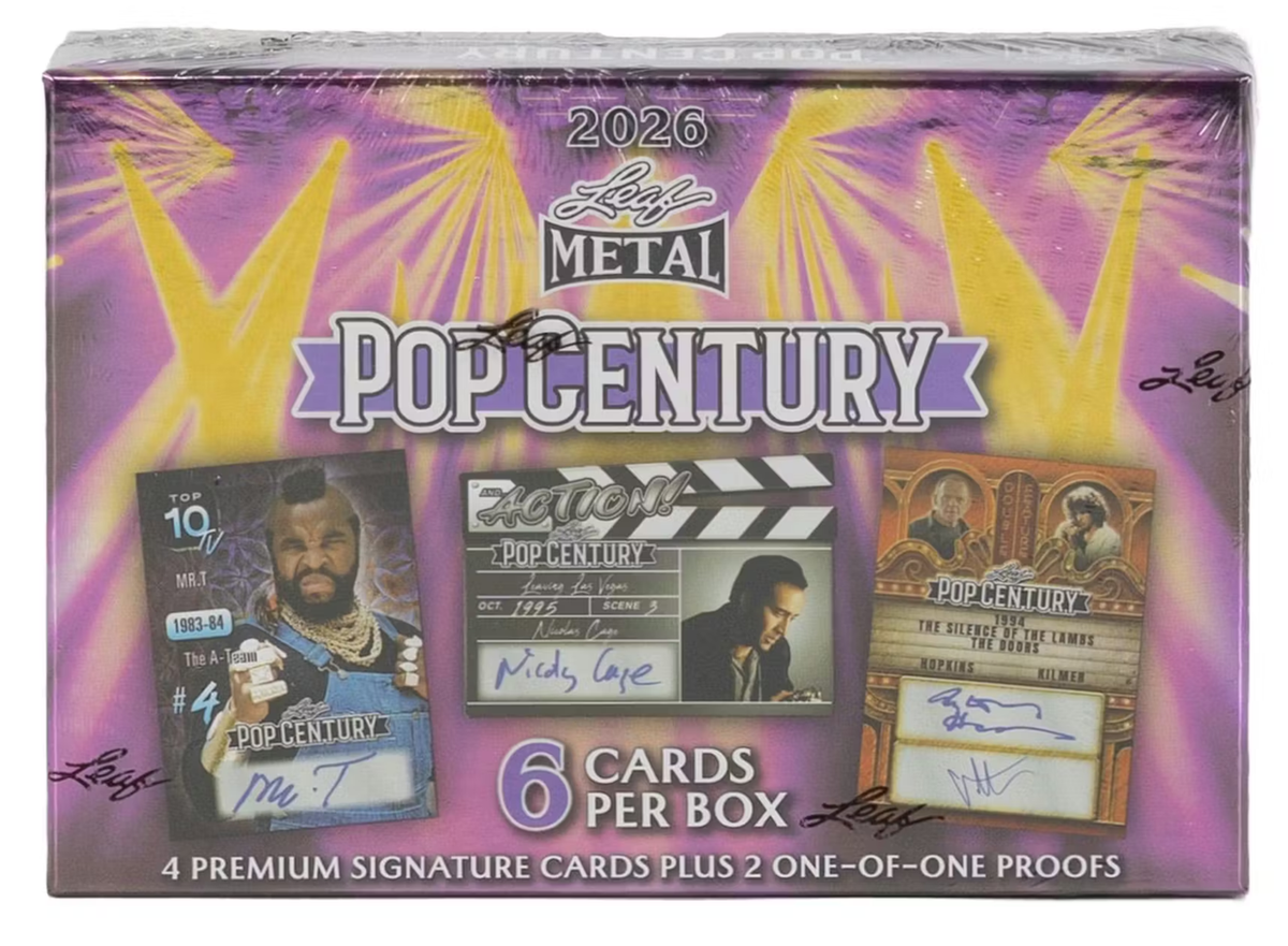 2026 Leaf Metal Pop Century Hobby Box
