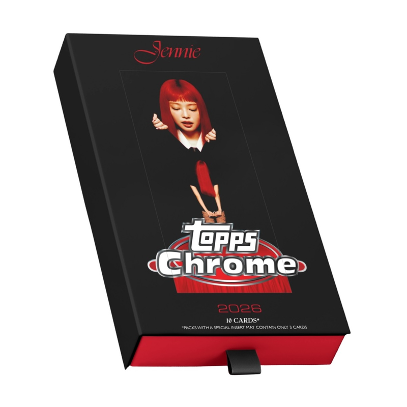 2026 Topps Chrome x Jennie Kim K-Pop Box