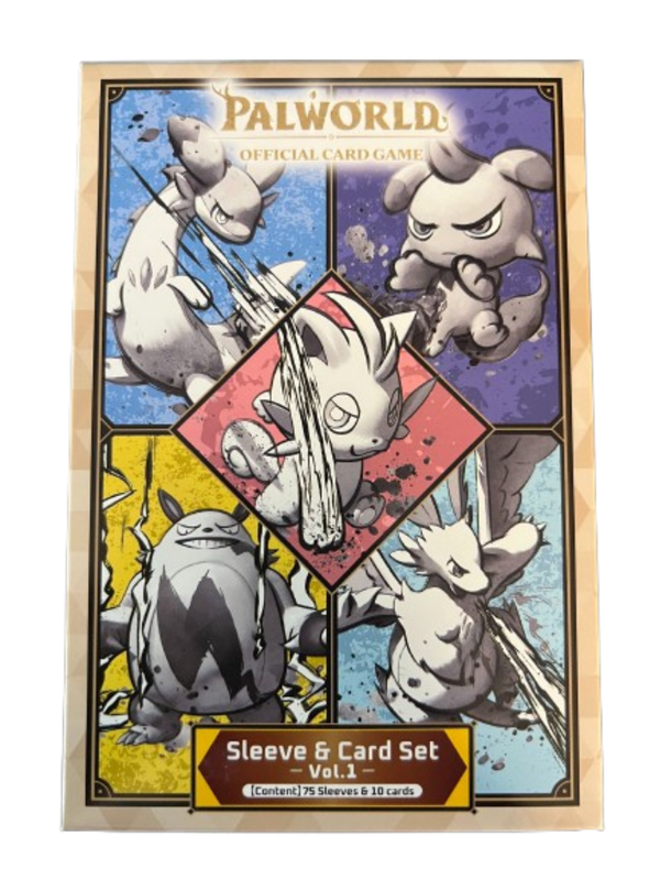 Palworld TCG: Sleeve &amp; Card Set Vol.1