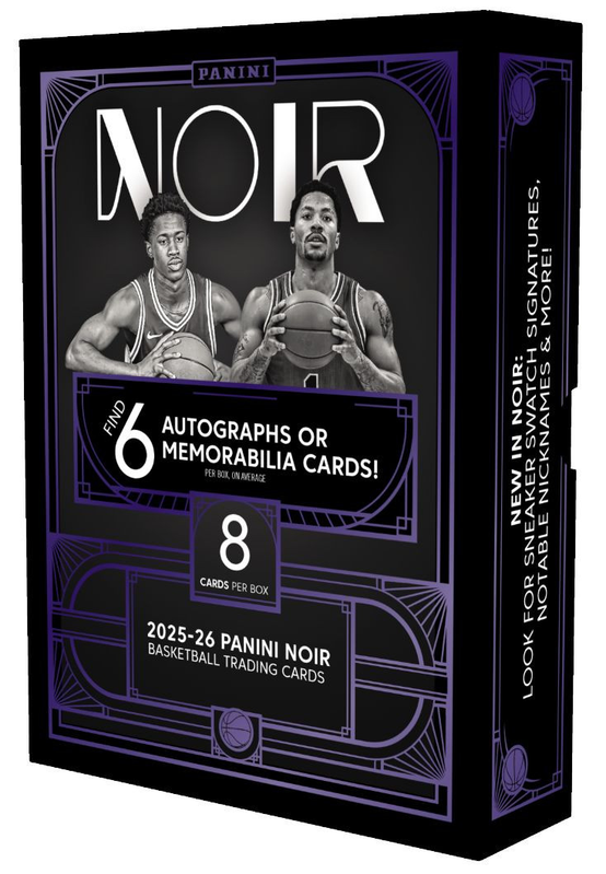 2025/26 Panini Noir Basketball Hobby Box (SALE)