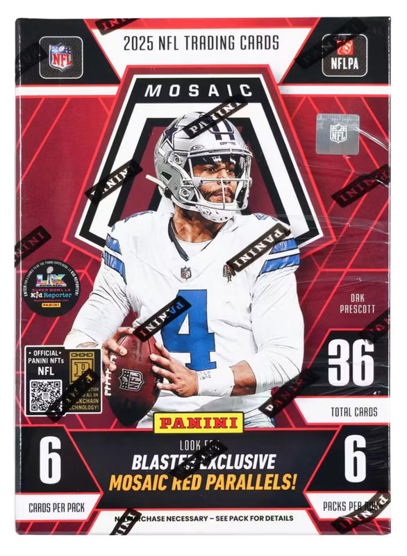 2025 Panini Mosaic Football Hobby Blaster Box