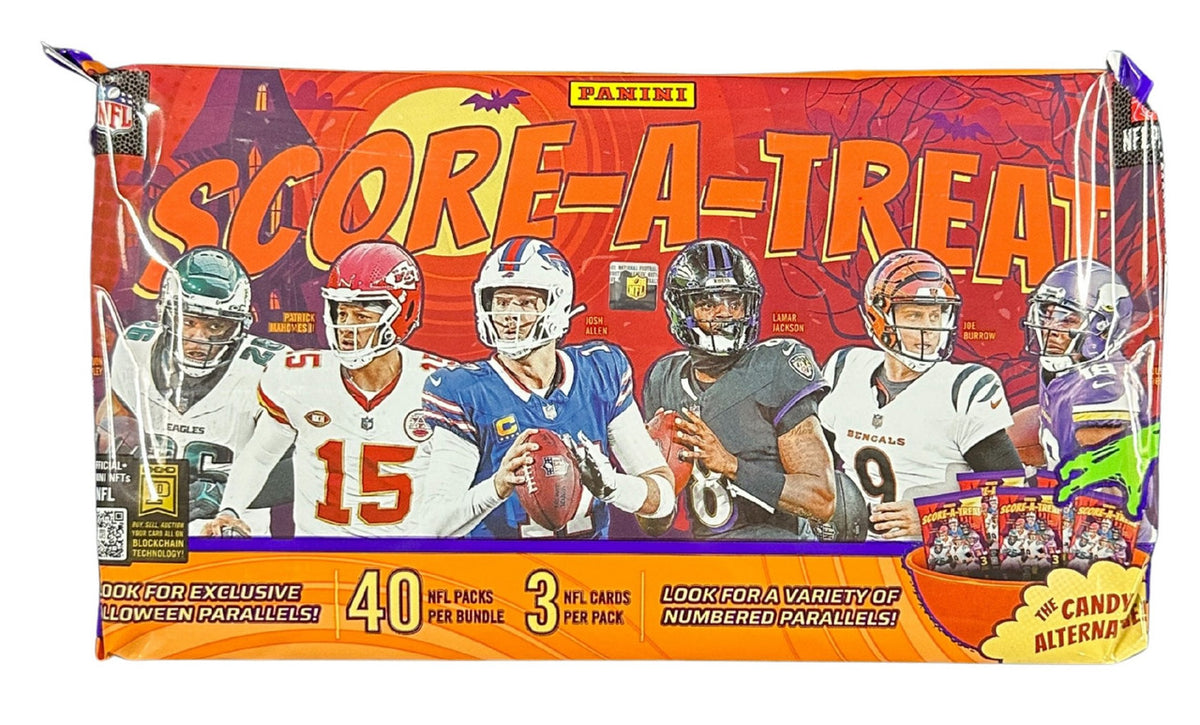 2025 Panini Score-A-Treat Halloween Football 40-Pack Bundle