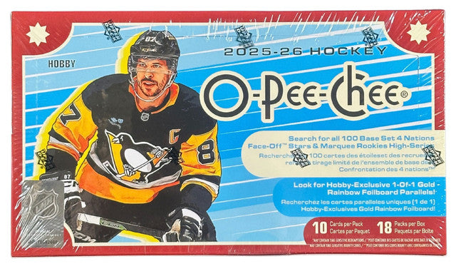 2025/26 Upper Deck O-Pee-Chee Hockey Hobby Box