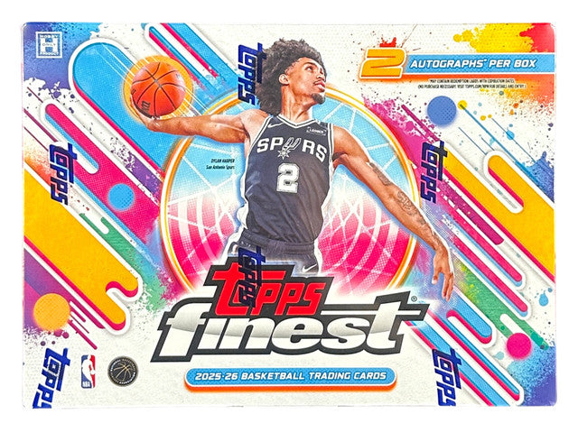 2025/26 Topps Finest Basketball Hobby Box