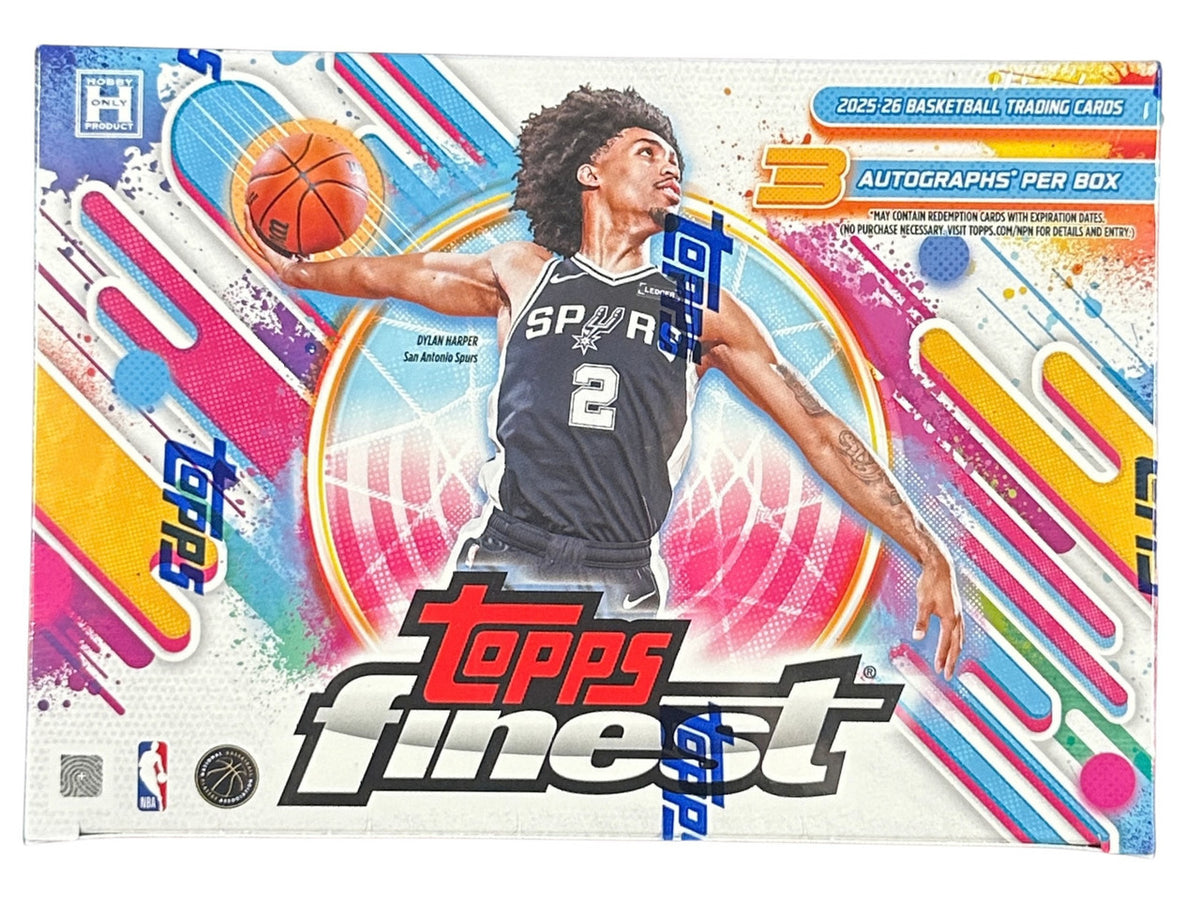 2025/26 Topps Finest Basketball Breakers Delight Box