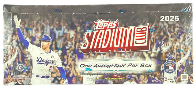 2025 Topps Stadium Club Baseball Hobby Box (SALE)