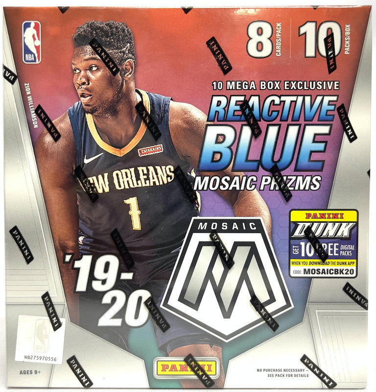 2019/20 Panini Mosaic Basketball Mega Box