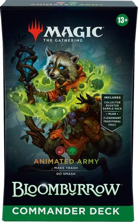 MTG Bloomburrow Animated Army commander deck