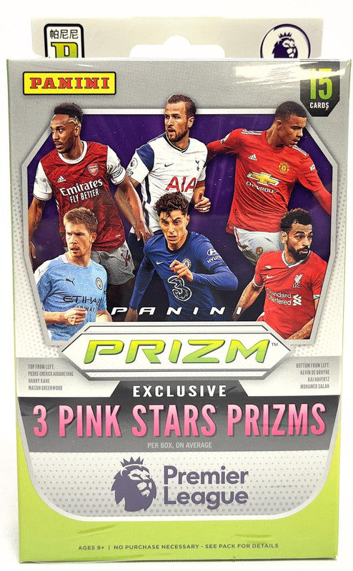 2020/21 Panini Prizm Premier League Soccer Hanger Box (Pink Stars Prizms!)