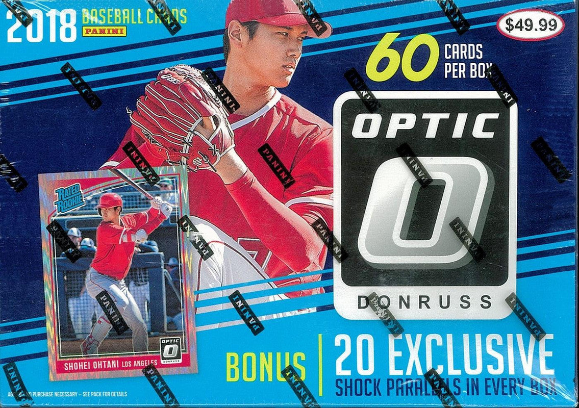 2018 Panini Donruss Optic Baseball Mega Box