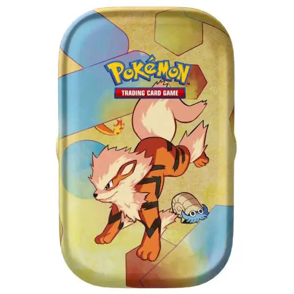 Pokemon TCG: Scarlet and Violet - 151 Mini Tin Box [Arcanine and Omanyte]