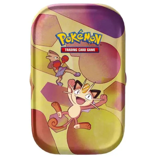Pokemon TCG: Scarlet and Violet - 151 Mini Tin Box [Hitmonchan and Meowth]