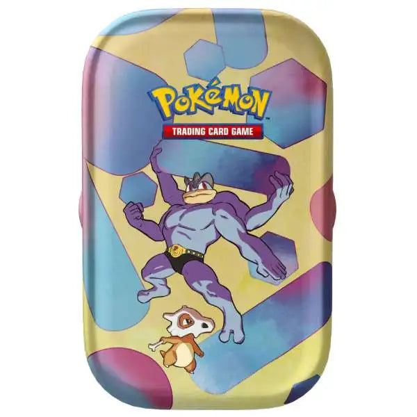 Pokemon TCG: Scarlet and Violet - 151 Mini Tin Box [Machamp and Cubone]