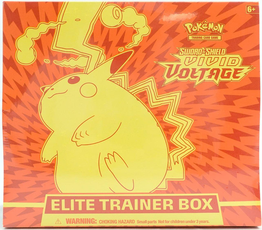 Pokemon: Sword and Shield - Vivid Voltage Gigantamax Pikachu Elite Trainer Box