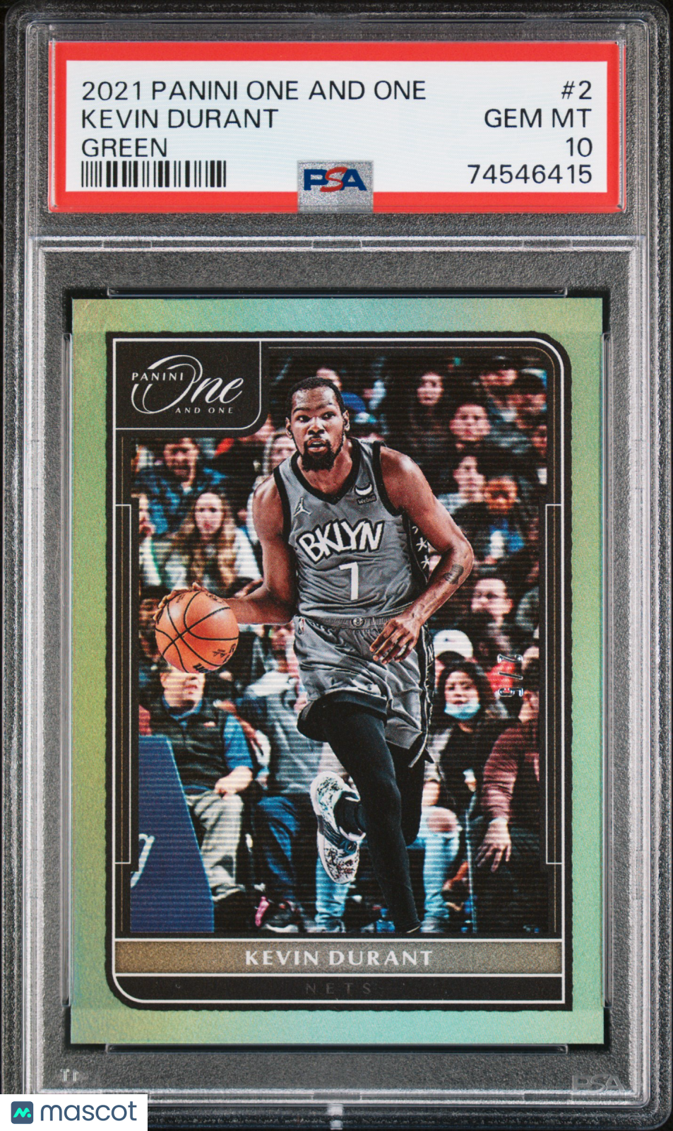 PSA 10 2021 Panini Kevin Durant graded basketball card