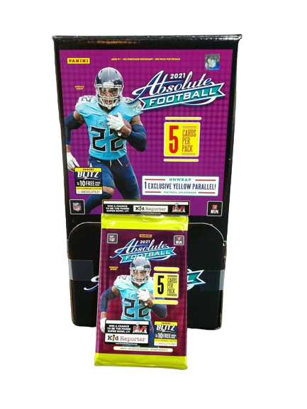 2021 Panini Absolute Football Gravity Feed Box