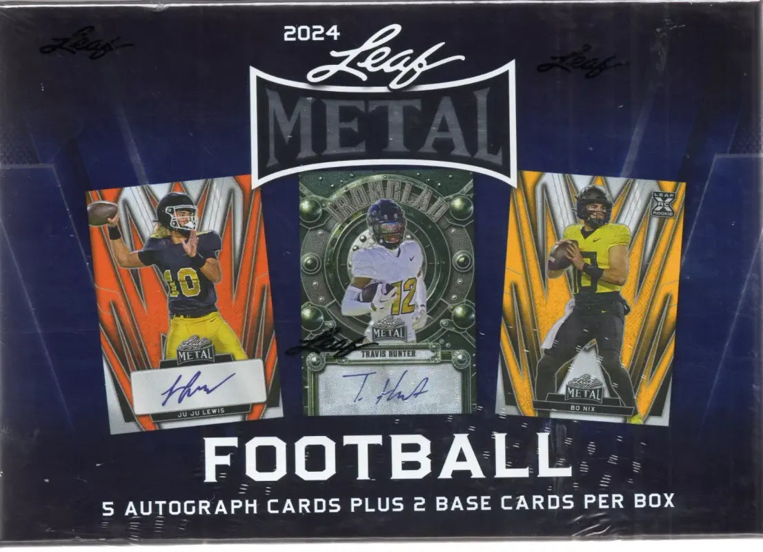 2024 Leaf Metal Football Hobby Box