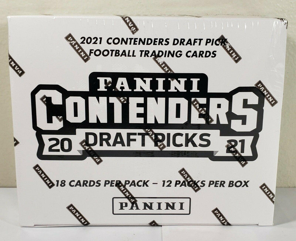 2021 Panini Contenders Draft Picks Football Jumbo Value 12-Pack Box