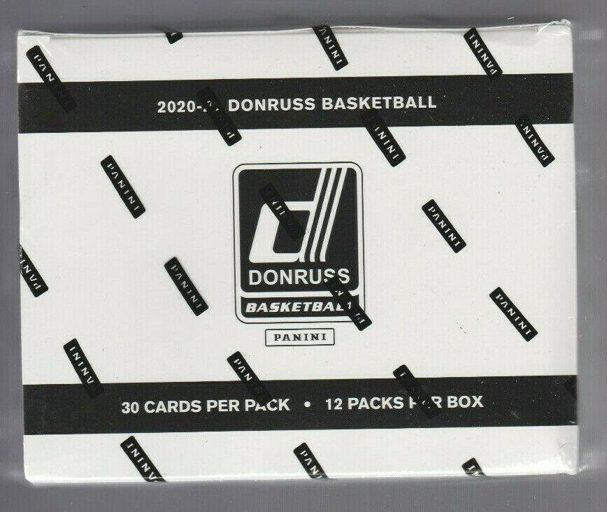 2020/21 Panini Donruss Basketball Jumbo Value 12-Pack Box